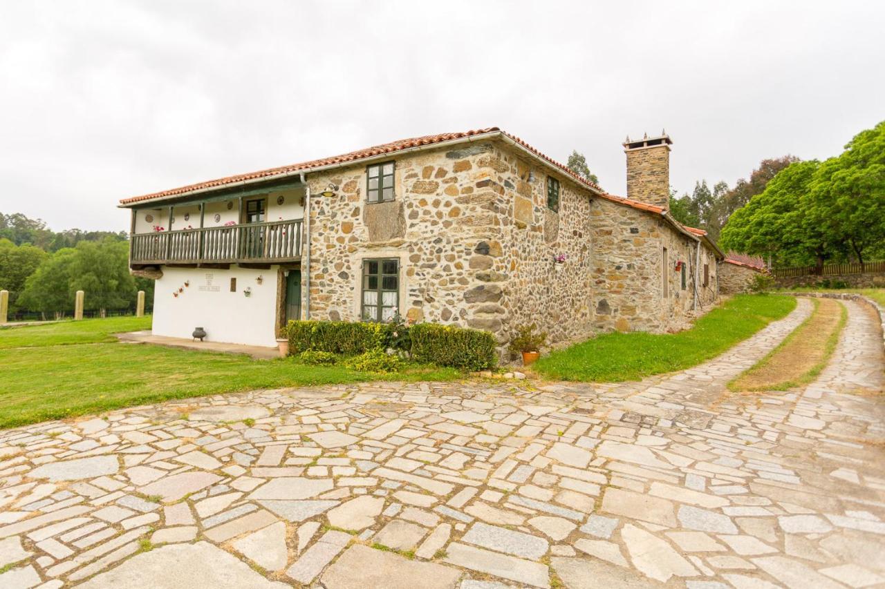 Hotel Casa Da Ponte De Penas Melide Esterno foto