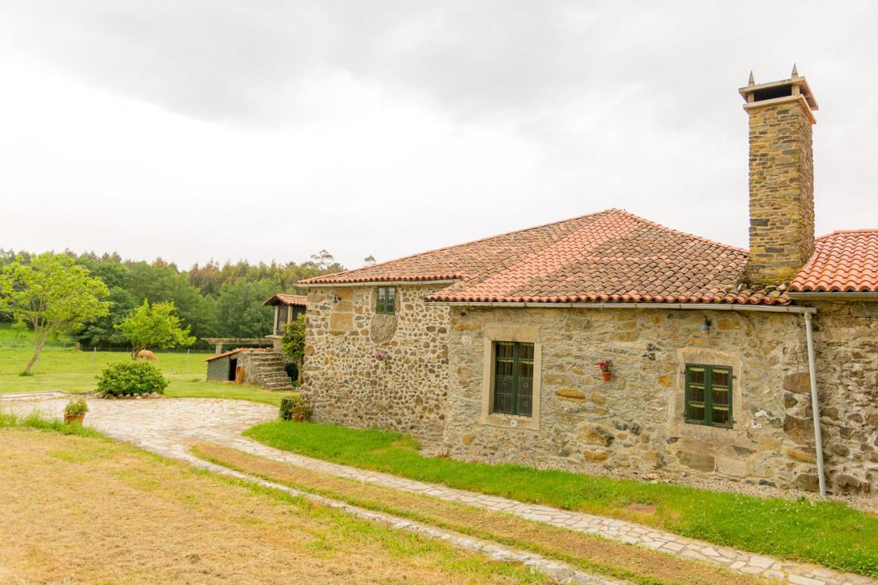 Hotel Casa Da Ponte De Penas Melide Esterno foto