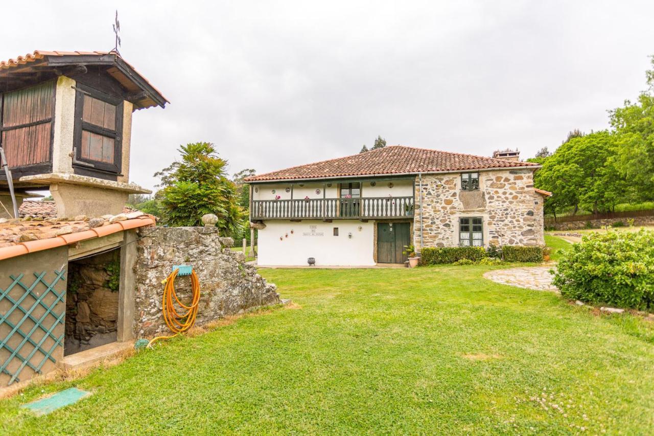 Hotel Casa Da Ponte De Penas Melide Esterno foto
