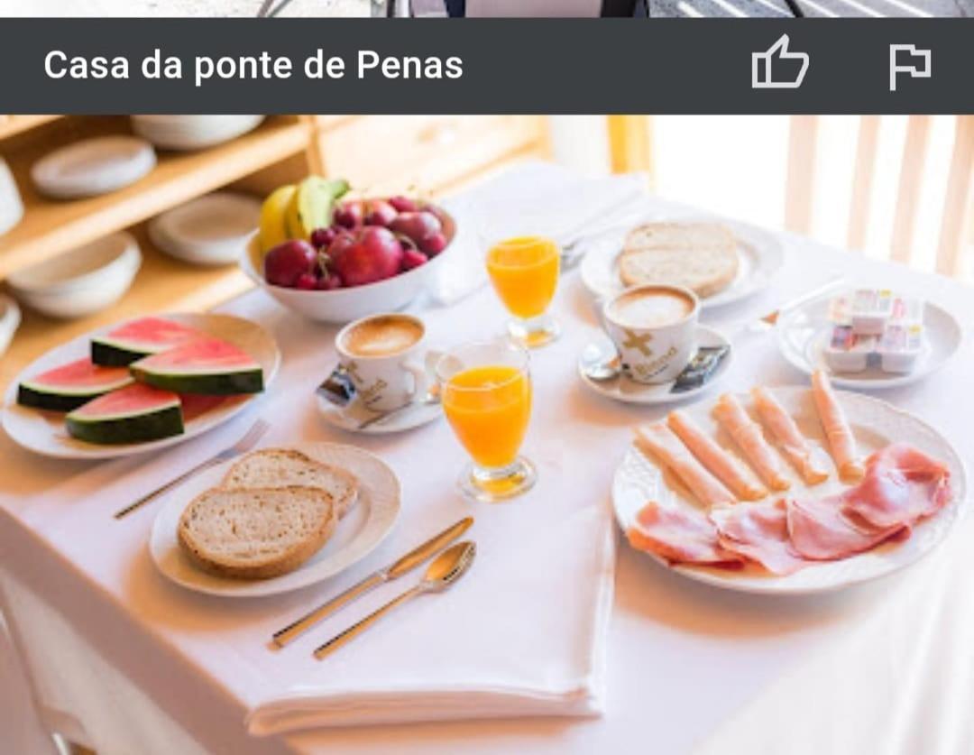 Hotel Casa Da Ponte De Penas Melide Esterno foto